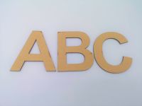 Bold Uppercase ABC Lettering