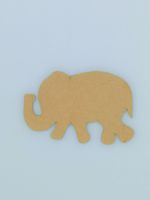 Wooden Elephant - Craft Shape