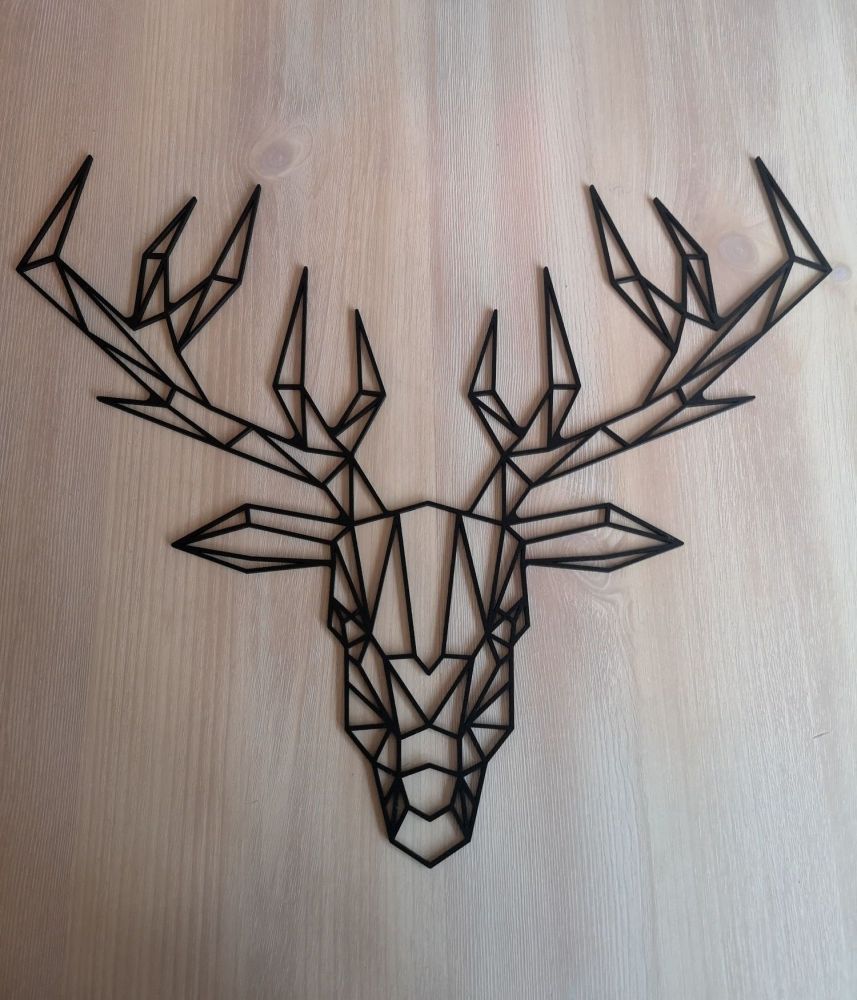 Geometric Stag Head (style A)