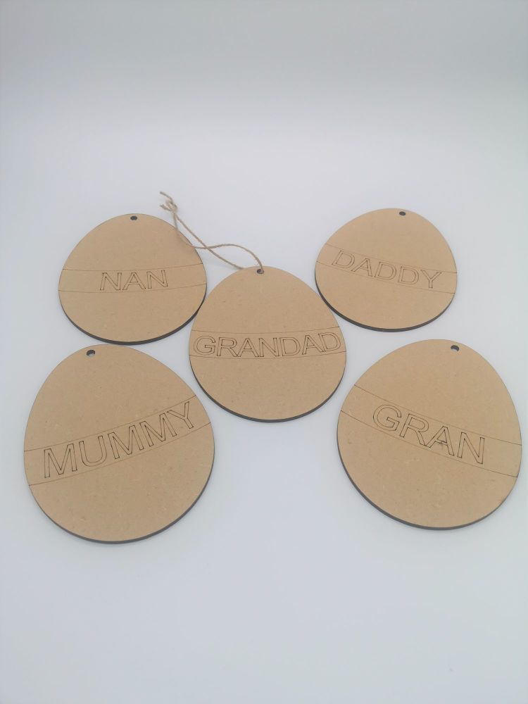 Personalised Decorate your own Easter Egg