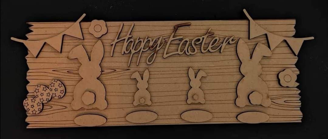 Decorate your own Easter Sign