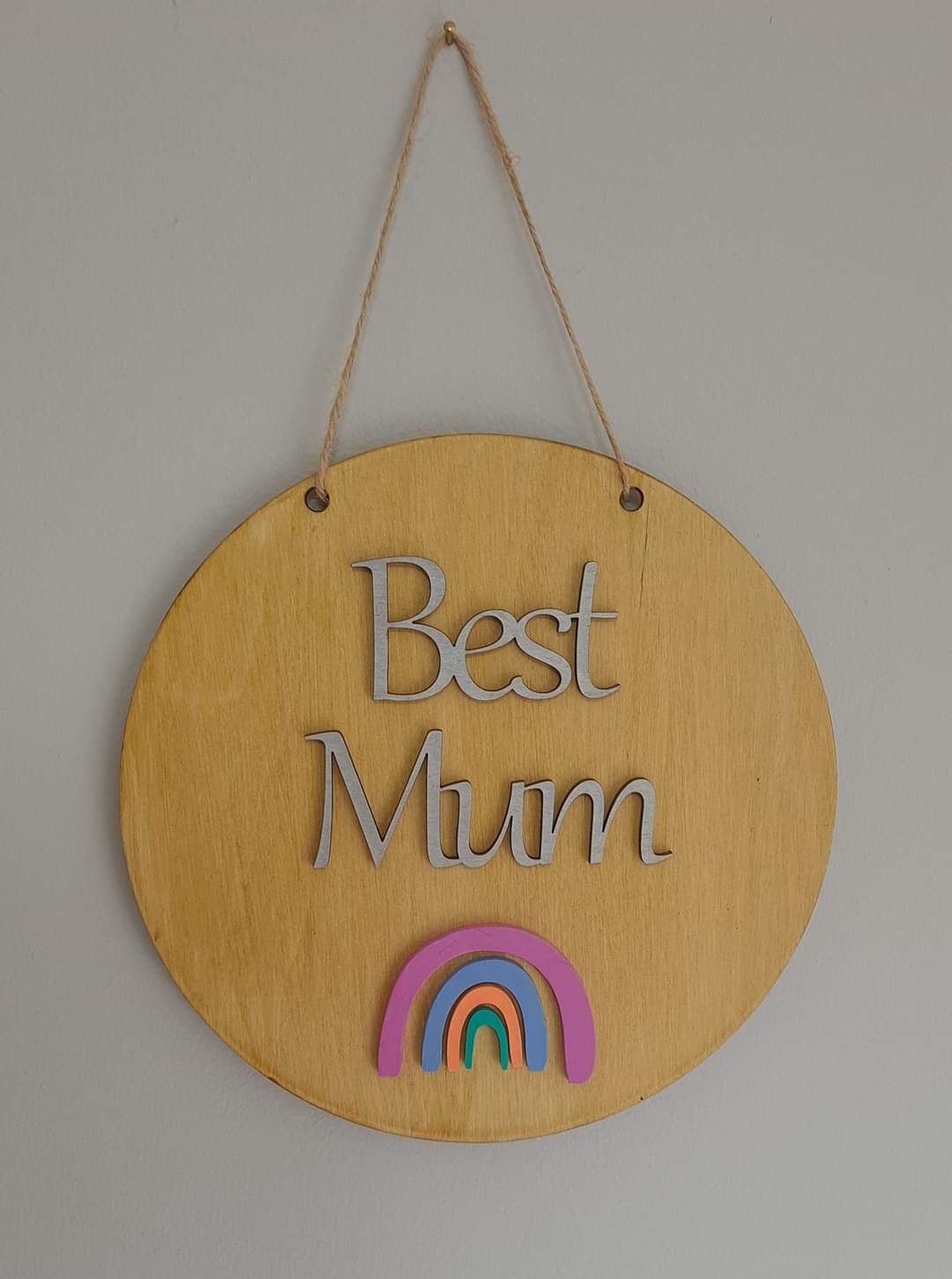 Best Mum Plaque