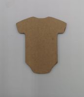 Baby Vest Blank Craft Shape