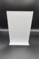 Freestanding Acrylic Rectangle - A5 (Portrait) - 12 Pack