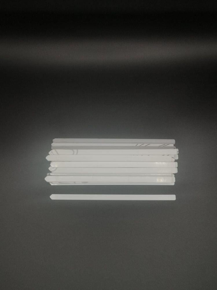 177mm x 8mm clear Acrylic Cake Topper Sticks - Pack of 25