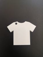 Blank  Acrylic Football Shirt Keyring