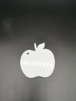 Apple Shape Acrylic Keyring