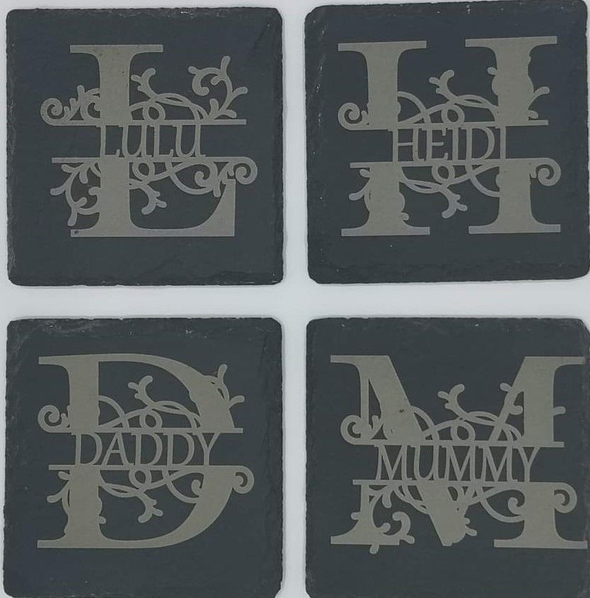 Personalised Slate Coasters