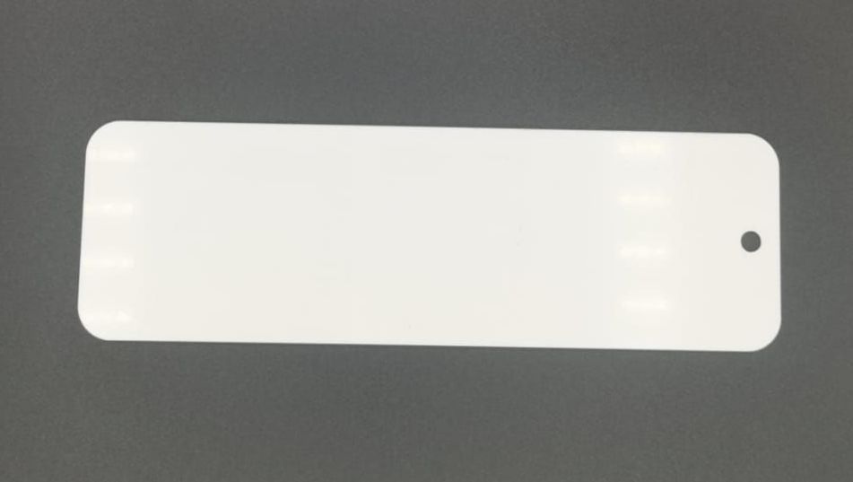 White Acrylic Bookmarks