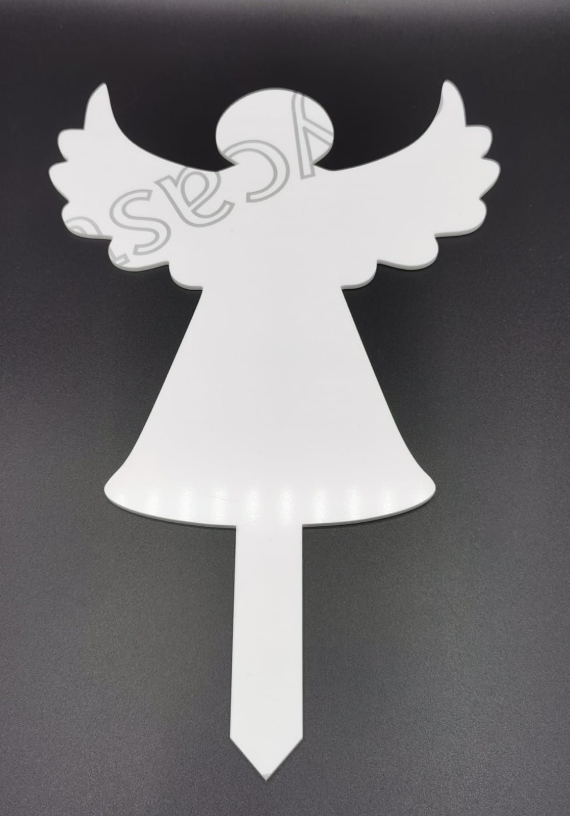 Clear Acrylic Angel Grave Marker