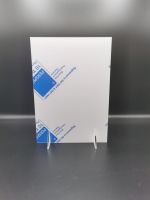 A5 clear plaque with stands - pack of 1, 6 or 15