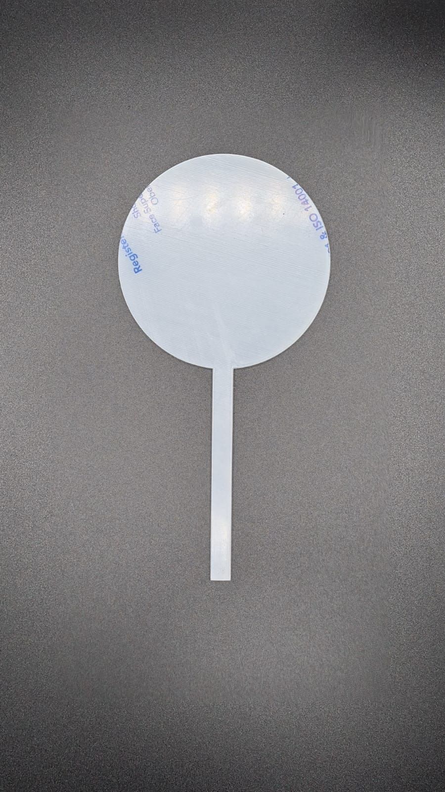 10cm Cake Topper Round Paddle - Pack of 32