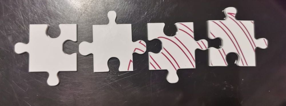 4 piece puzzle set