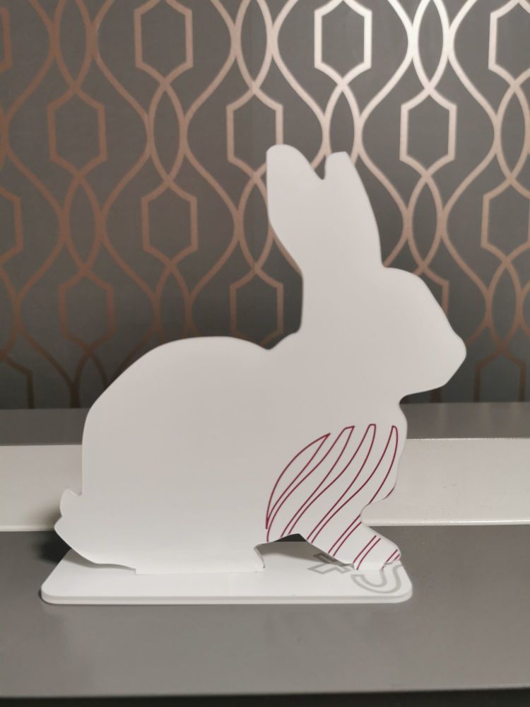 Easter Rabbit with Stand