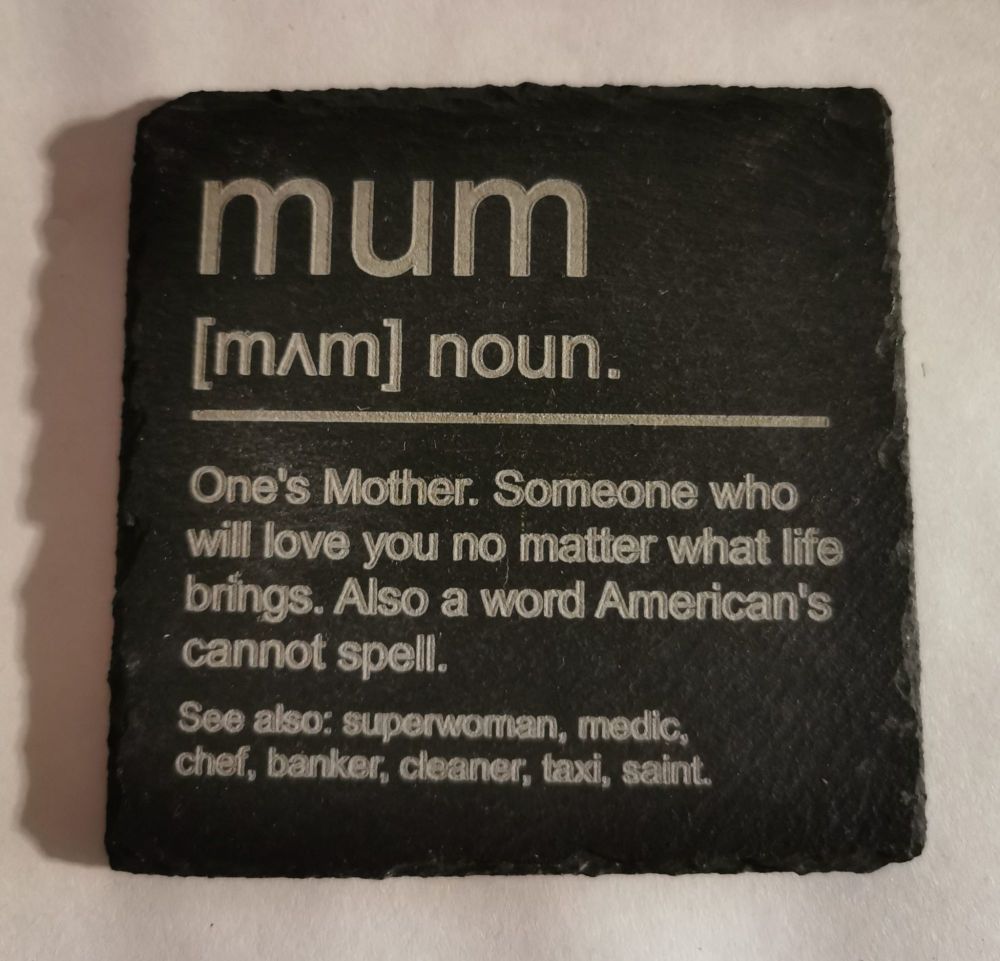 Mum Coaster