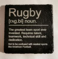 Rugby Coaster