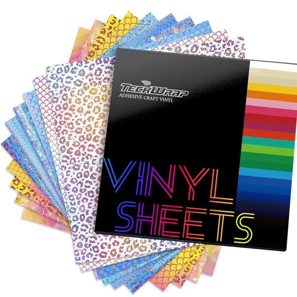 Teckwrap Opal Pattern Vinyl Sheet Pack (10PCS)