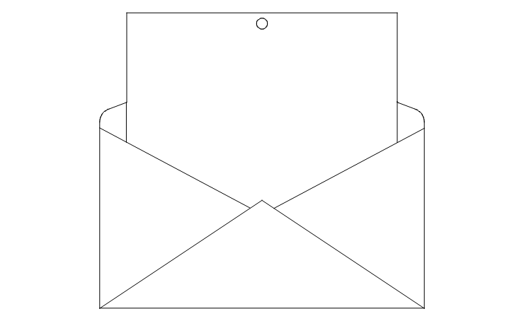Envelope Bauble
