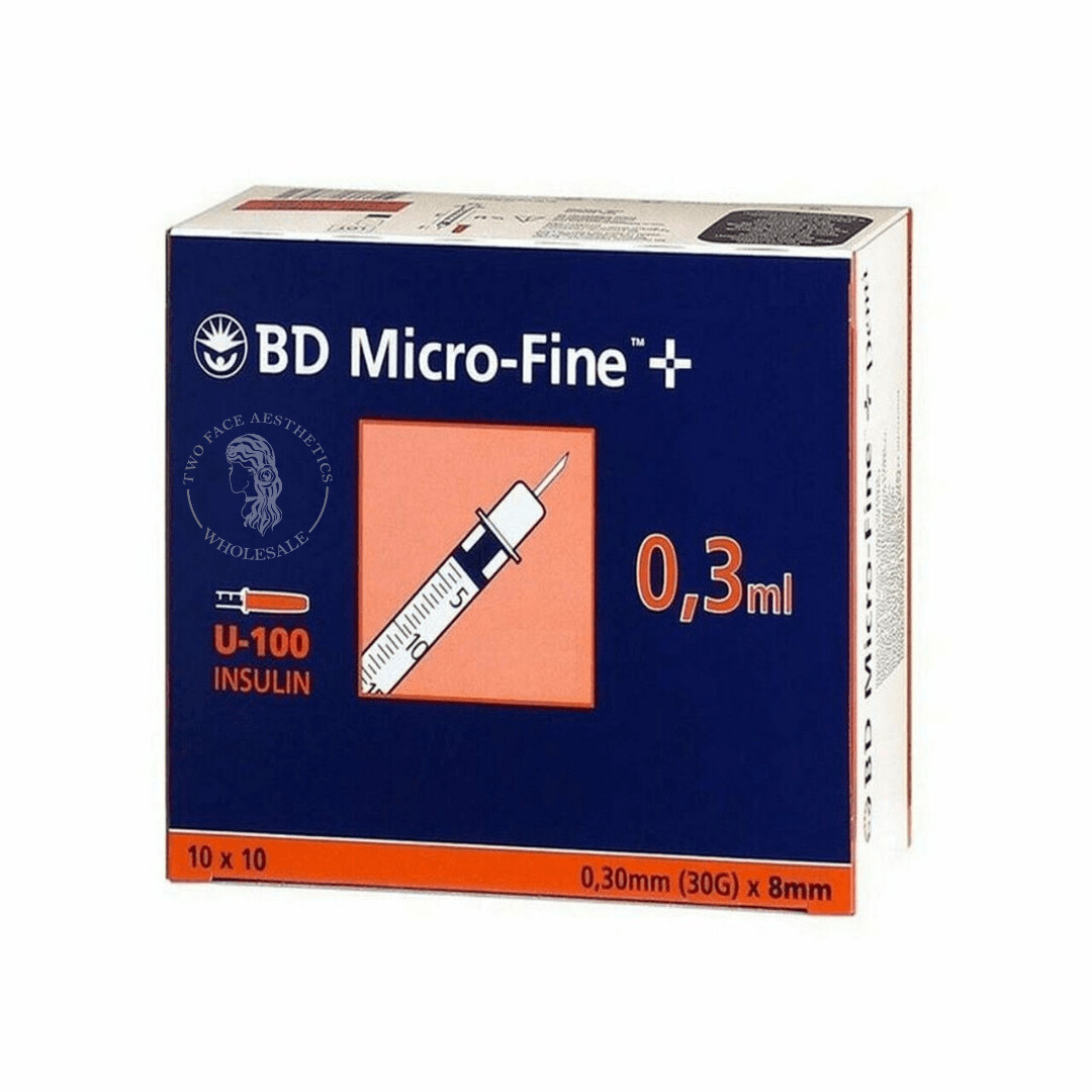 BD Micro fine+ Demi 0.3ml 1/2u 8mm - 10pcs