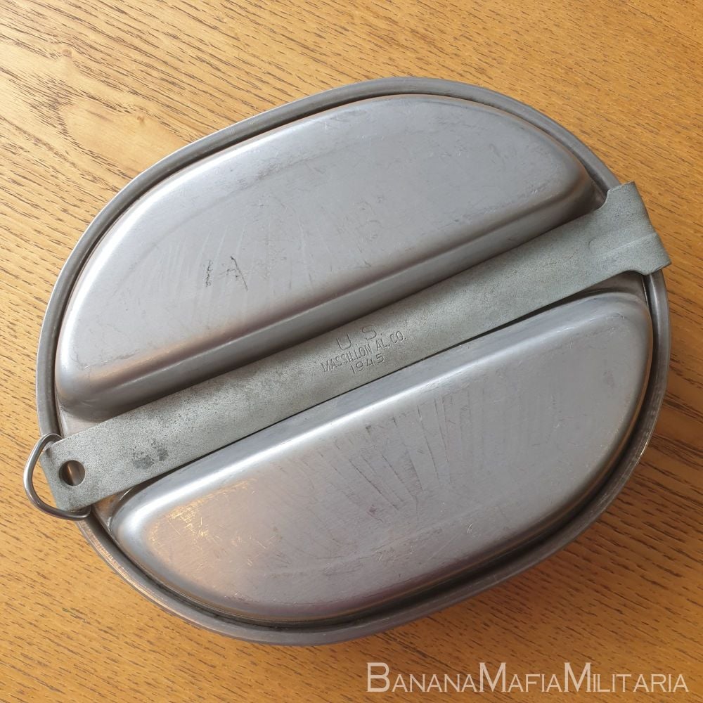 Us Army WW2 Mess tin. 1945 dated