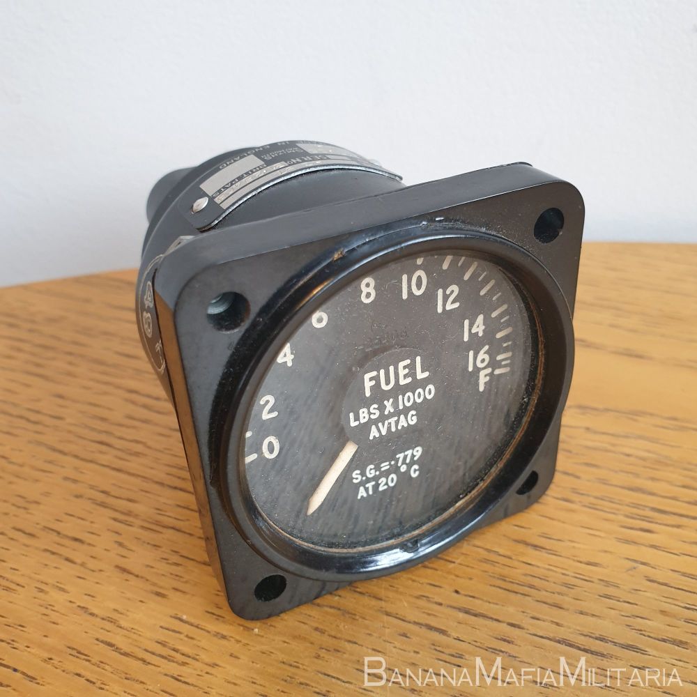RAF Aircraft Fuel Quantity indicator Gauge Lbs X 1000 AVTAG SMITHS
