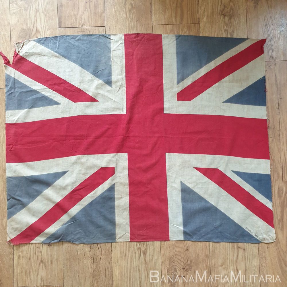 Beautiful WW2 Era Union Jack VE Day Flag - Printed 108 x 83 cm