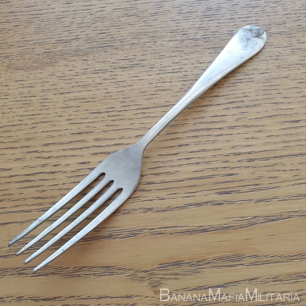 British Army soldiers Fork - WW2 Era cutlery - WW2 wash roll contents etc