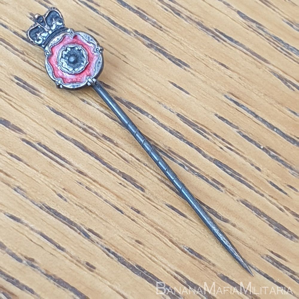 British Intelligence Corps Tie Pin - enamelled silver badge