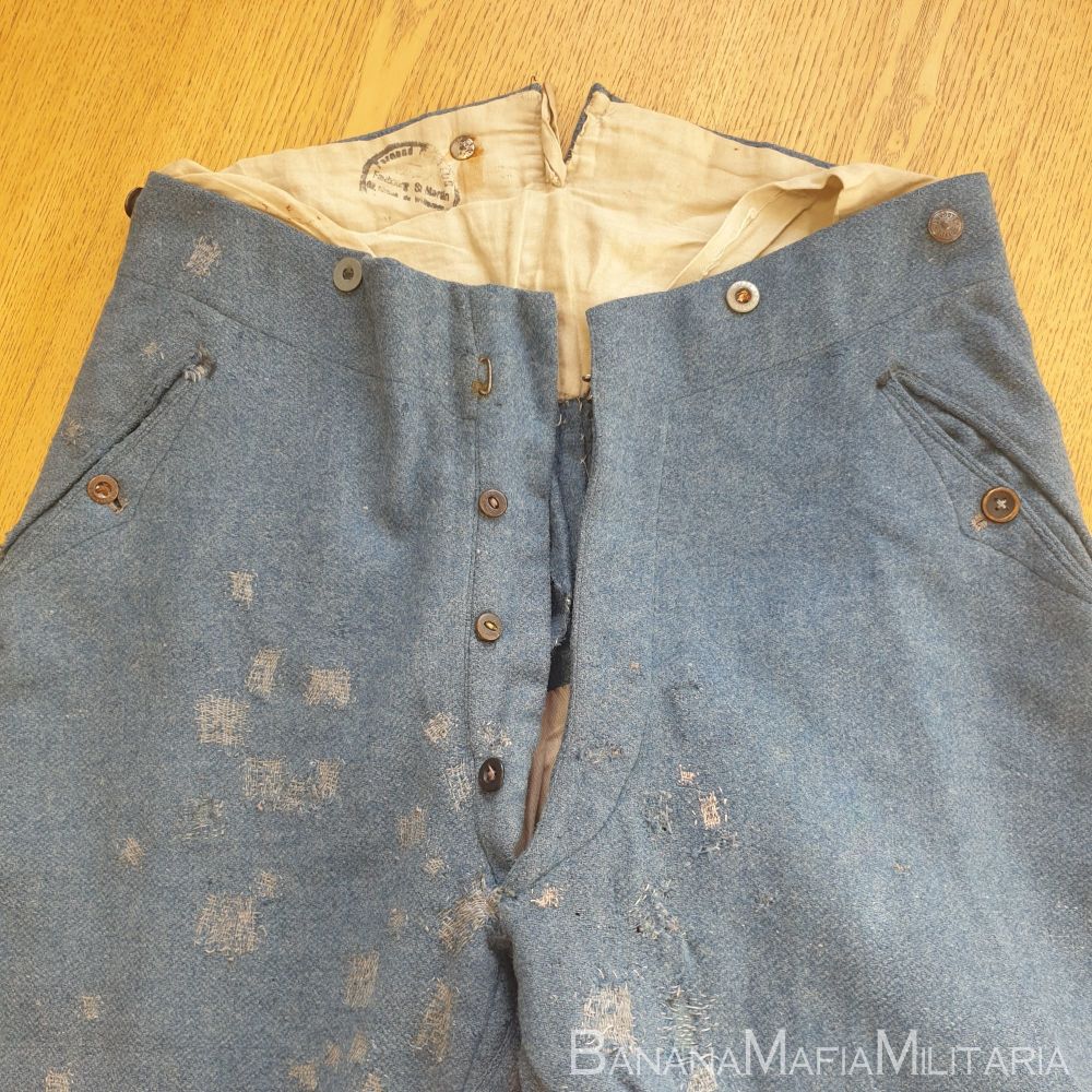 FRENCH WW1 HORIZON BLUE MODEL 1914/1915  Trousers - Original uniform
