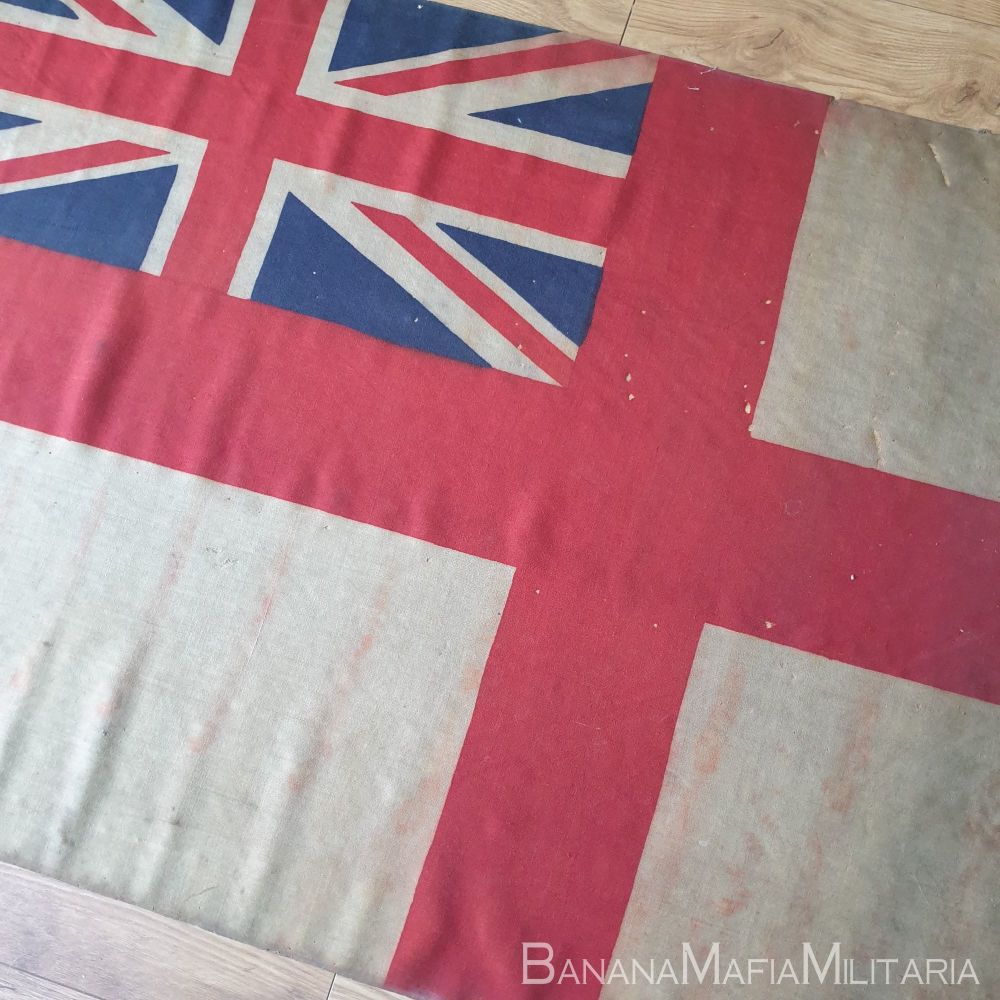 Beautiful WW2 Era White Ensign Royal Navy Union Jack  VE Day Flag - Printed 180 x 95 cm