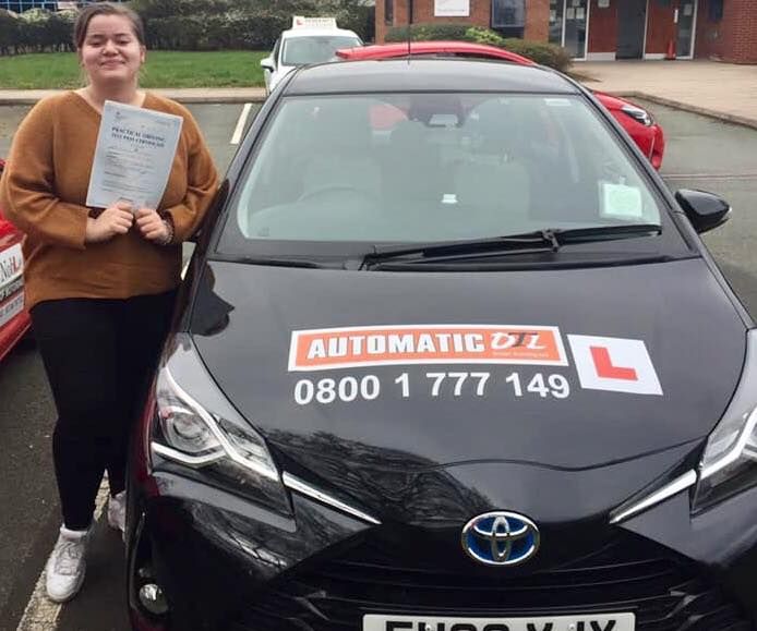 female driving instructor shifnal