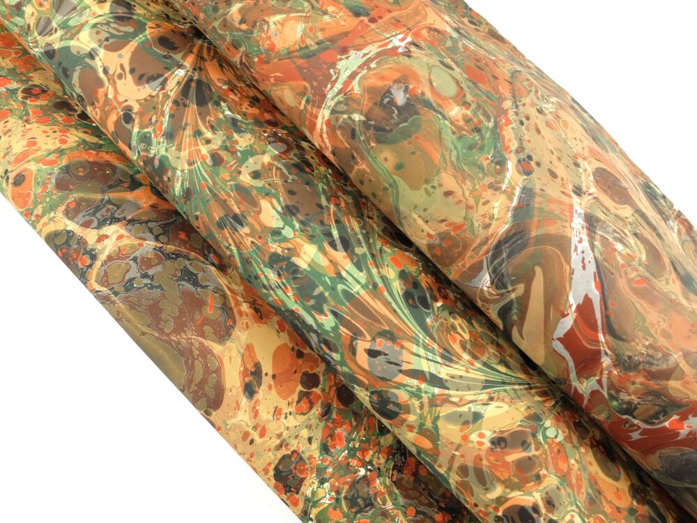 Mixed selection double marble A2 paper sheets