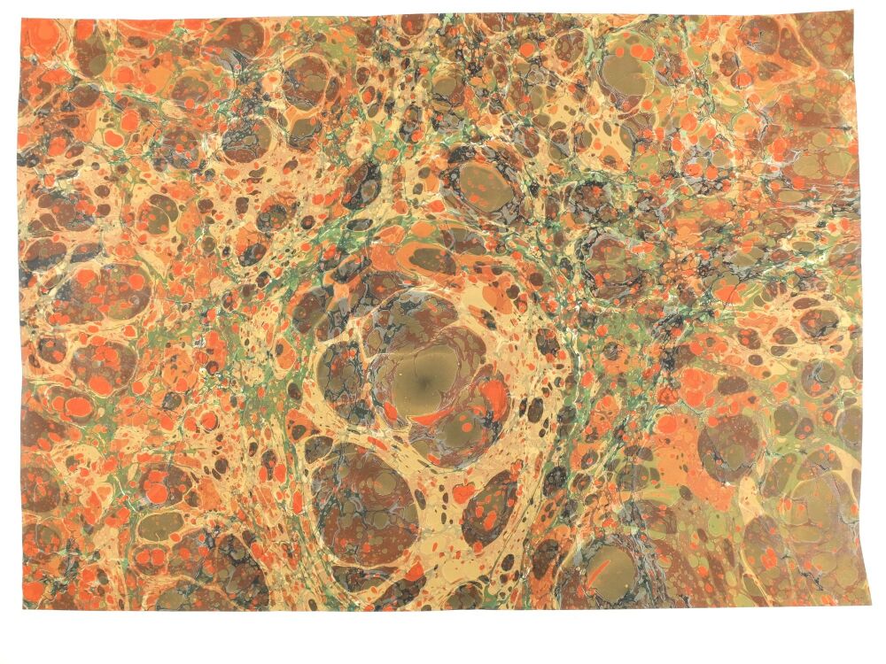 Mixed selection double marble A2 paper sheets