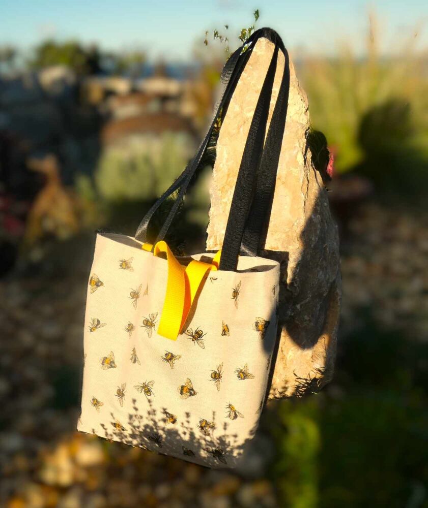 Bumble Bees Shopping Tote