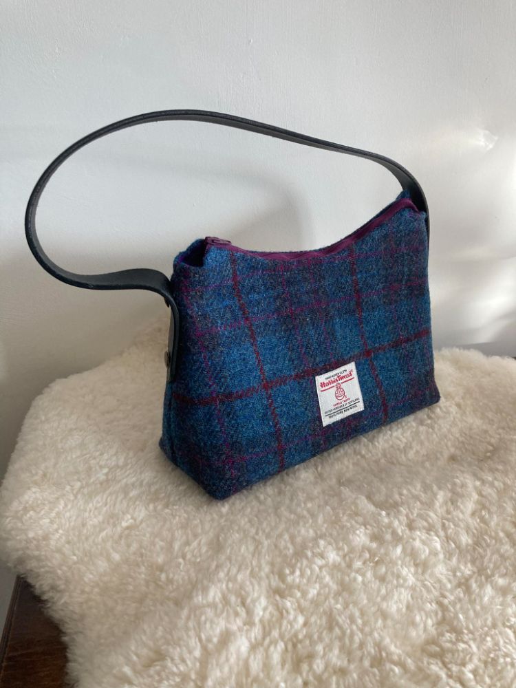 Harris Tweed mini tote bag