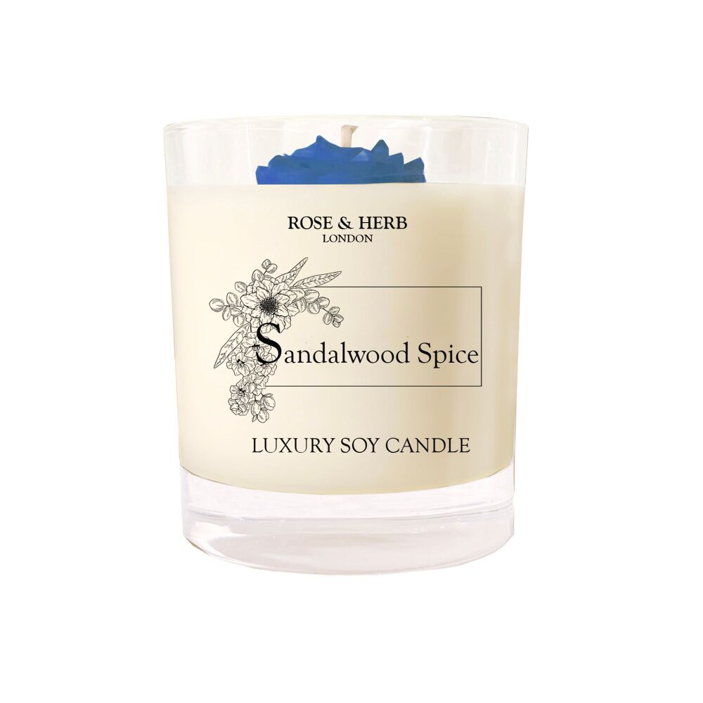 SANDALWOOD SPICE - Deluxe Soy Candle