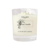 WARM VANILLA - Deluxe Soy Candle