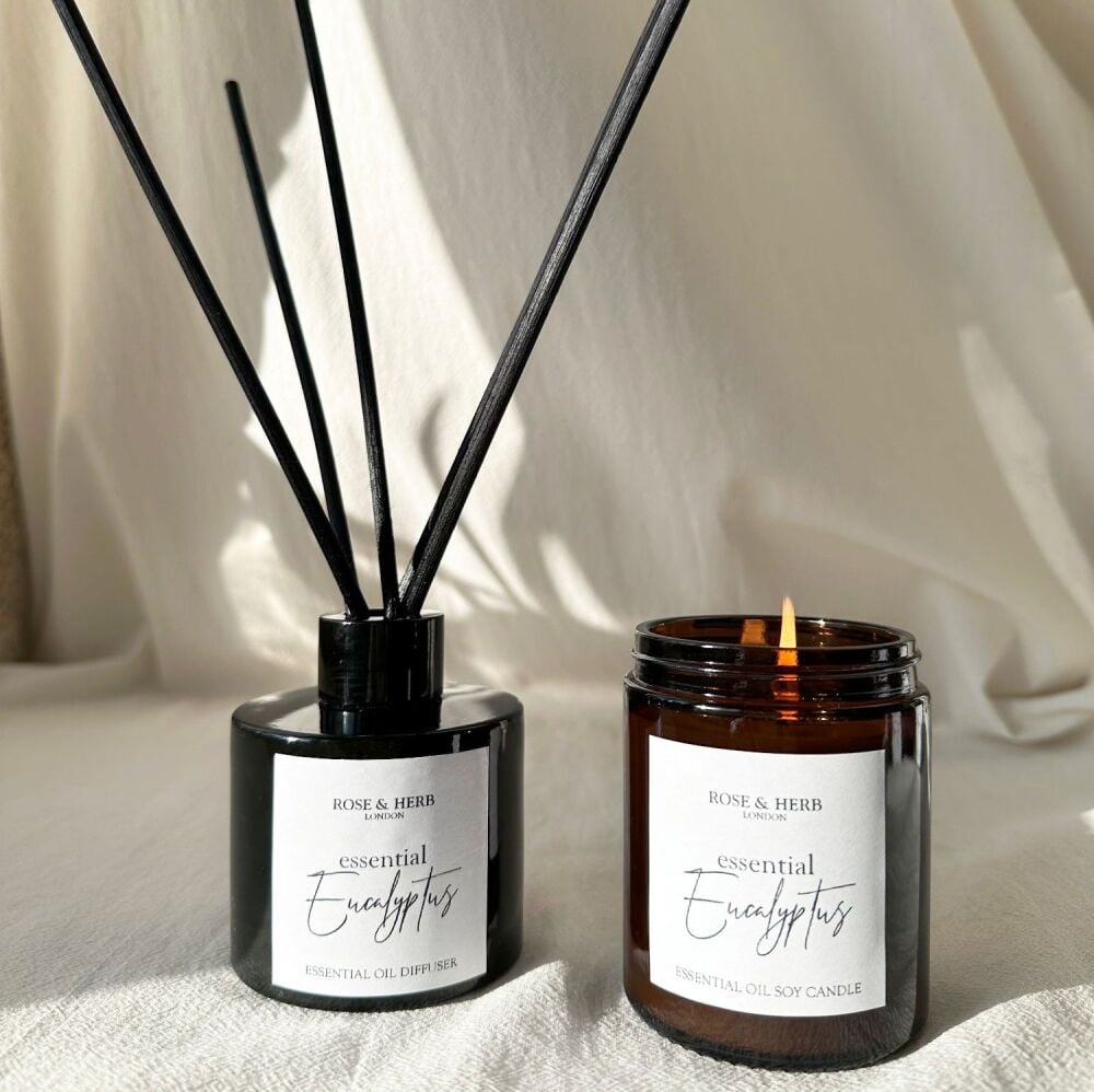 Essential Candle & Diffuser Set