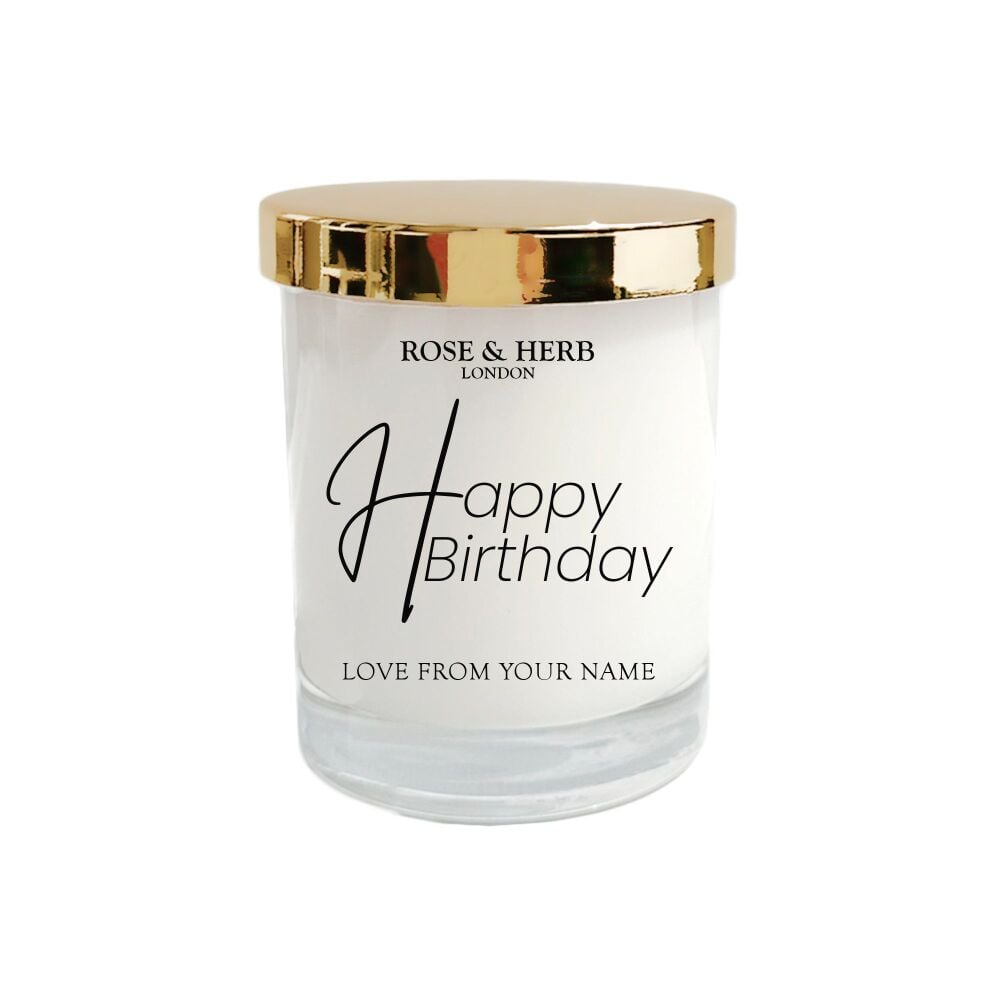 HAPPY BIRTHDAY - Soy Candle