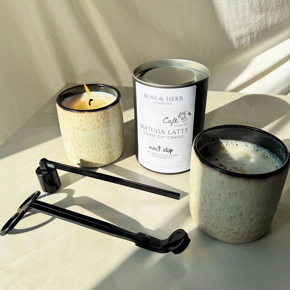 MINT CHIP Coffee Cup Candle