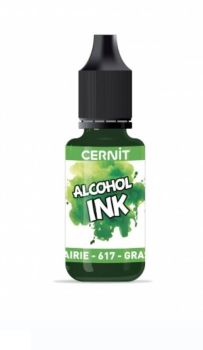 Cernit  Alcohol Ink 20ml Grass Green.. was £4.10 SALE 30% DISCOUNT