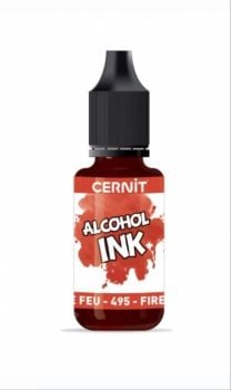 Cernit Alcohol Ink 20ml Fire Red. Was £4.10 SALE 30% DISCOUNT