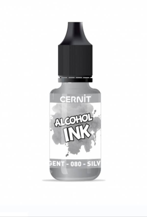 Cernit Alcohol Ink 20ml Silver