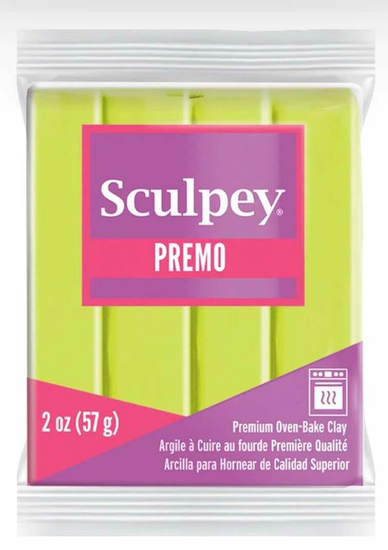 Sculpy Premo 2oz Wasabi