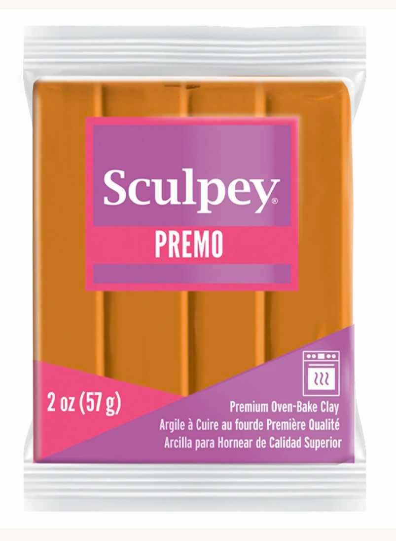 Sculpy Premo 2oz Burnt Orange