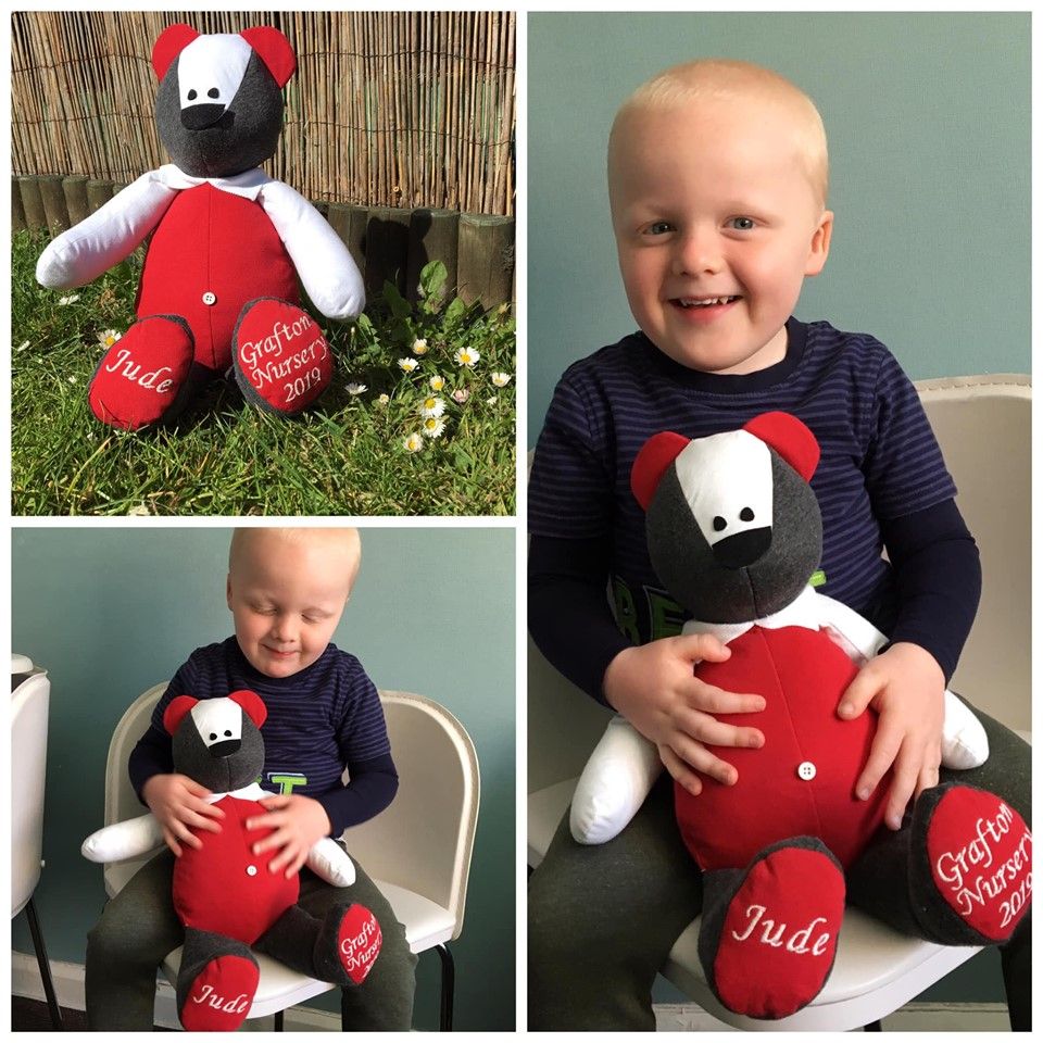 School uniform sales keepsake bear