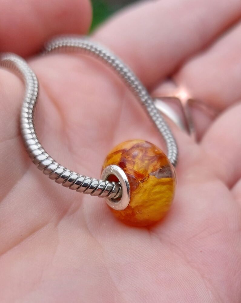 Floral Keepsake Charm