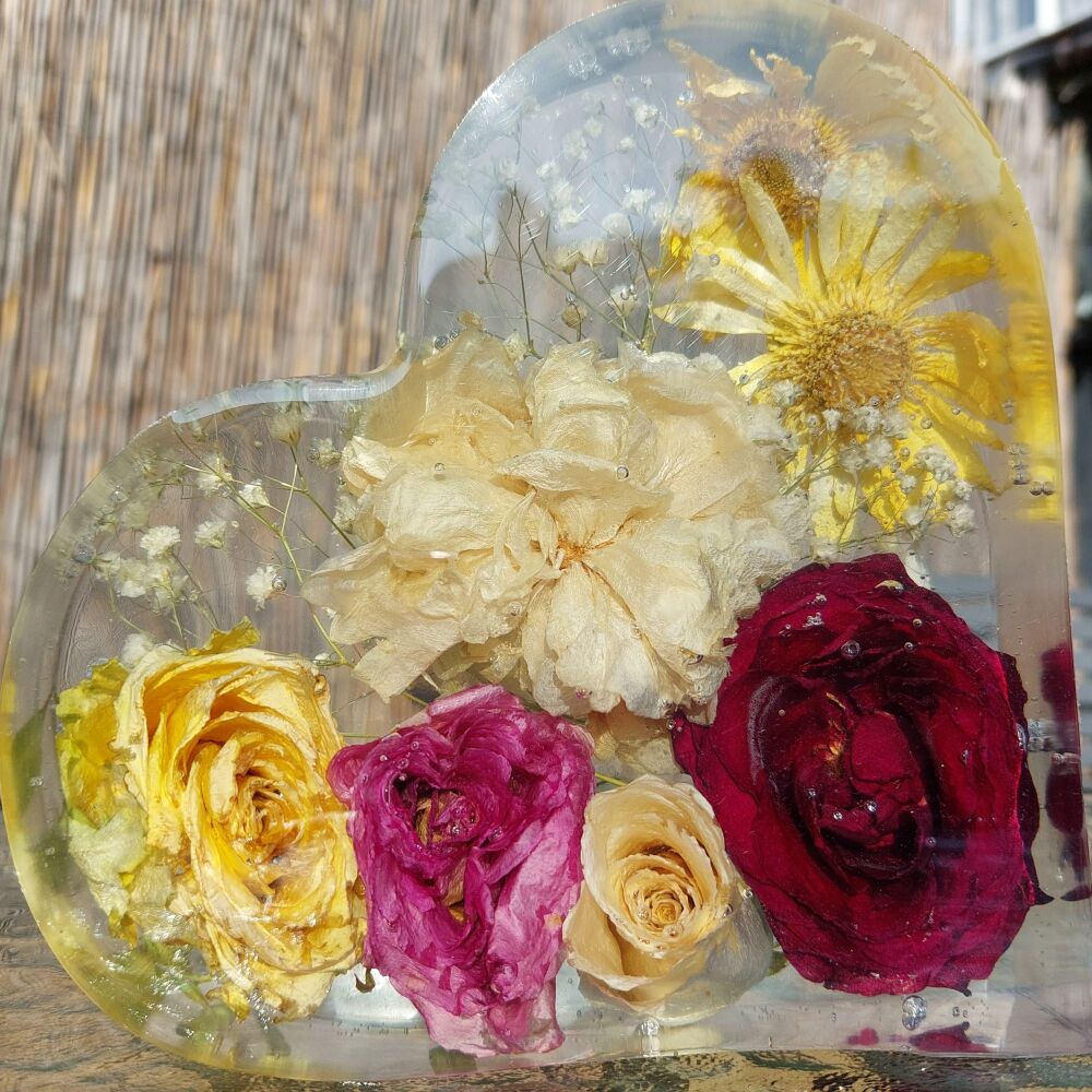 20cm Freestanding Heart