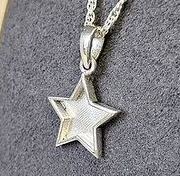 Star Pendant Sterling Silver