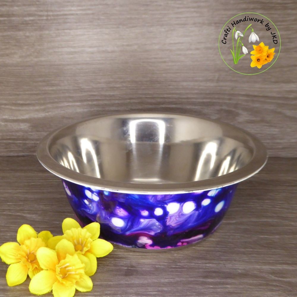 Small Stainless Steel  Dog Bowl